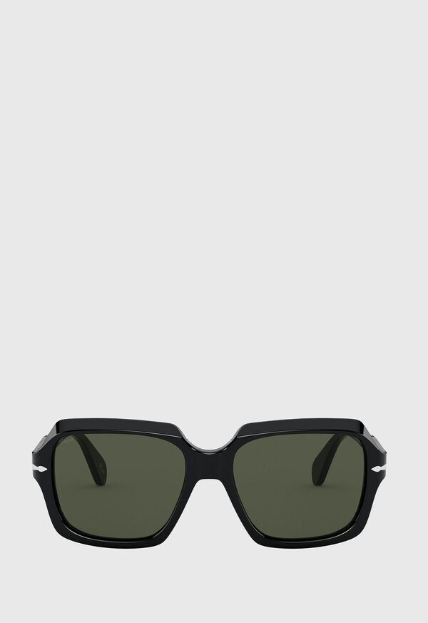 Paul Stuart Persol's Black Square Sunglasses, image 1
