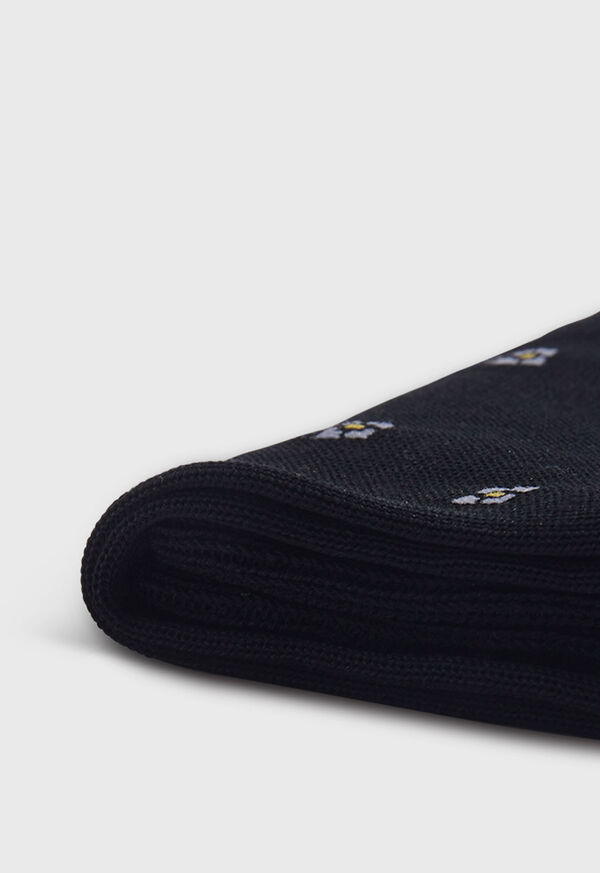 Paul Stuart Cotton Deco Motif Sock, image 2