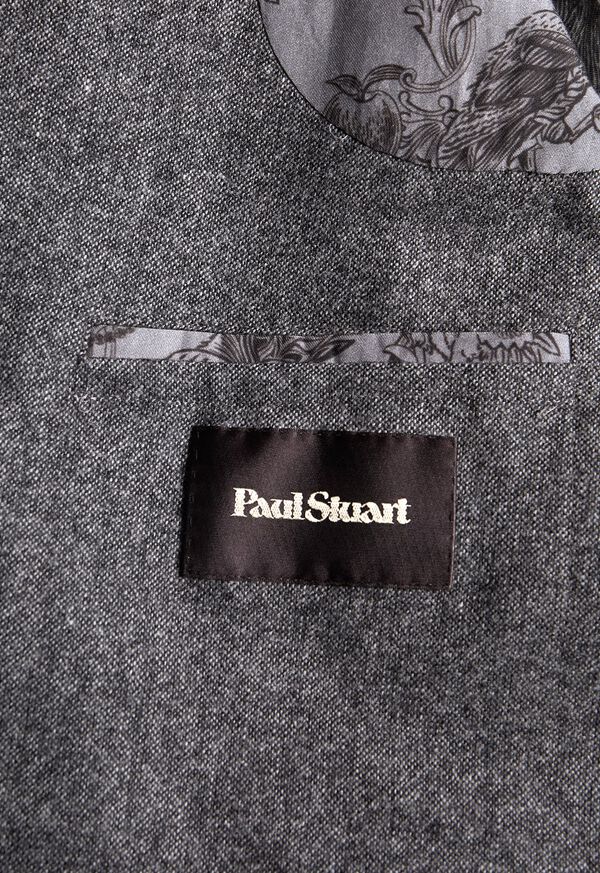 Paul Stuart Grey Solid Sport Jacket, image 3