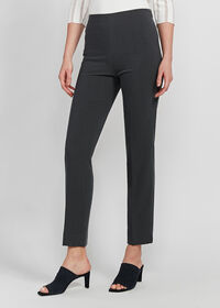 Paul Stuart Pebble Crepe Side Zip Pant, thumbnail 2