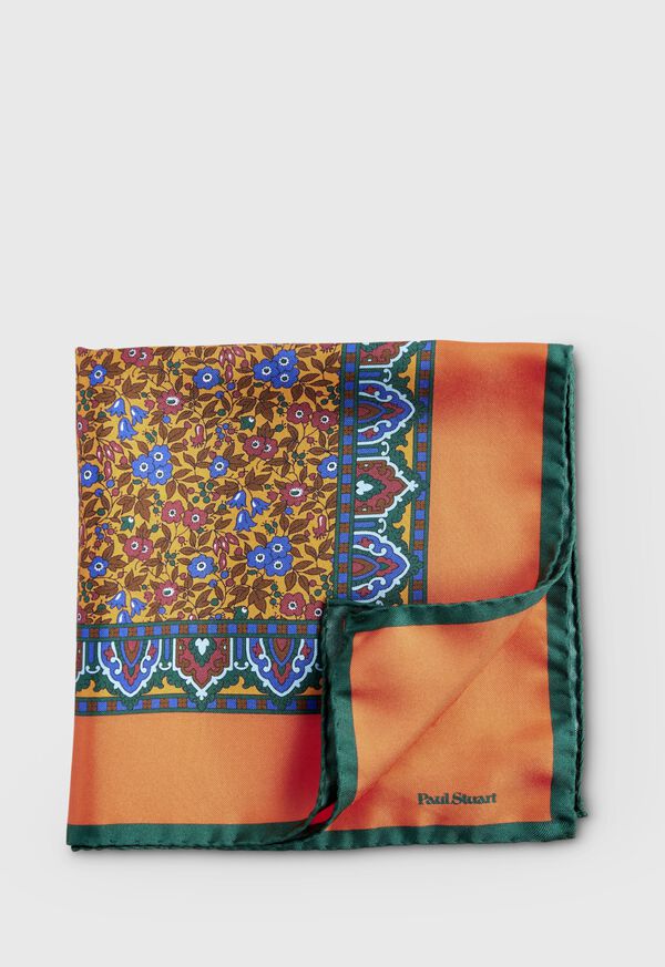 Paul Stuart Small Flower Pocket Square, image 1