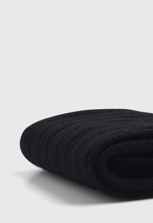 Paul Stuart Cashmere Ribbed Sock, image 2