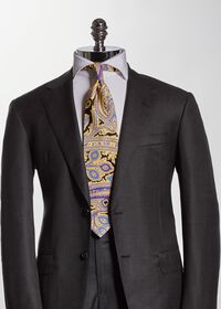 Paul Stuart Silk Paisley Tie, thumbnail 2