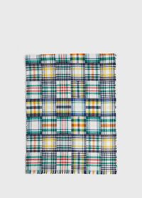 Paul Stuart Patchwork Scarf, thumbnail 2