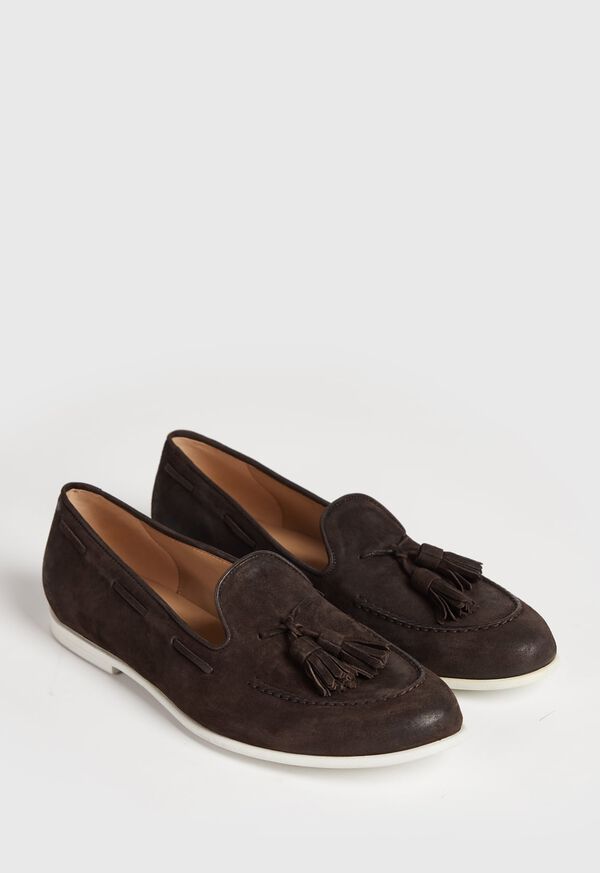 Paul Stuart Matthew II Suede Tassel Loafer, image 5