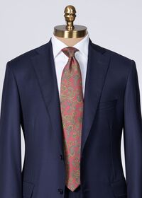 Paul Stuart Silk Paisley Print Tie, thumbnail 2