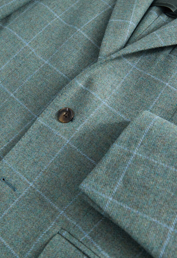Paul Stuart Merino Wool Windowpane Jacket, image 2