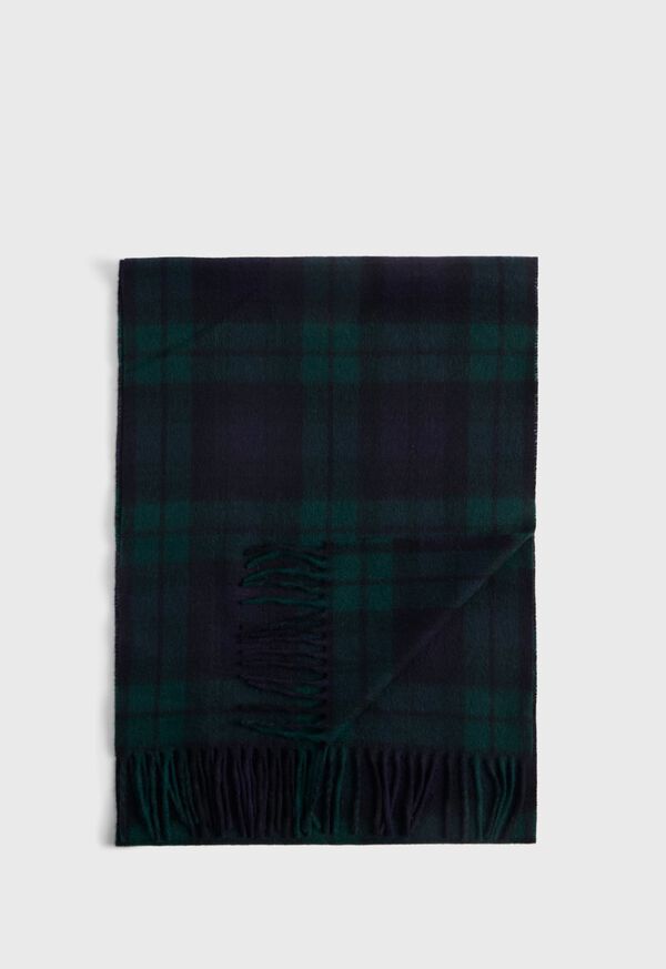 Paul Stuart Black Watch Tartan Scarf, image 1