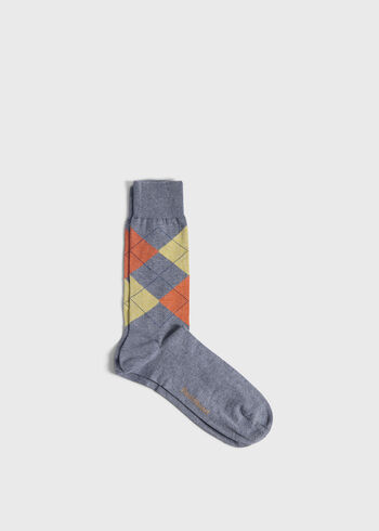 Paul Stuart Cotton Argyle Sock