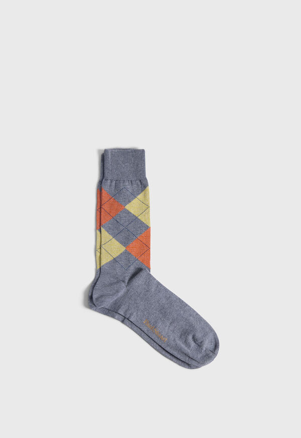 Paul Stuart Cotton Argyle Sock, image 1