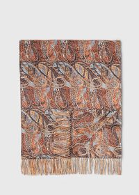 Paul Stuart Master Paisley Print Silk Scarf, thumbnail 1