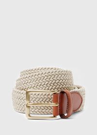 Paul Stuart Braided Stretch Nylon Belt, thumbnail 7