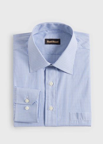 Paul Stuart Micro Graph Check Dress Shirt