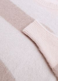 Paul Stuart Striped Mohair Crewneck Sweater, thumbnail 2