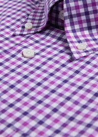 Paul Stuart Cotton Check Sport Shirt, thumbnail 2