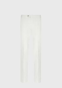 Paul Stuart Khaki Cotton Stretch Pant, thumbnail 1