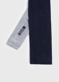 Paul Stuart Two Tone Knit  Wool Tie, thumbnail 1