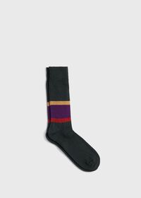 Paul Stuart Wool Colorblock Boot Sock, thumbnail 1