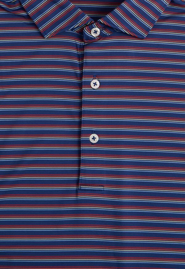 Paul Stuart Multicolor Stripe Performance Polo, image 2