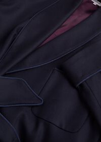 Paul Stuart Navy Cashmere Robe, thumbnail 2