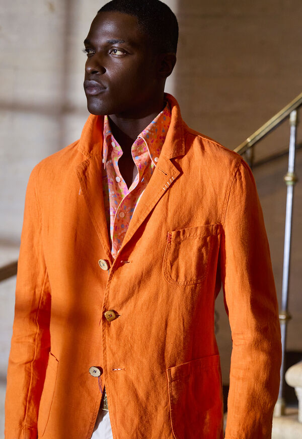 Paul Stuart Washed Linen Jacket, image 2