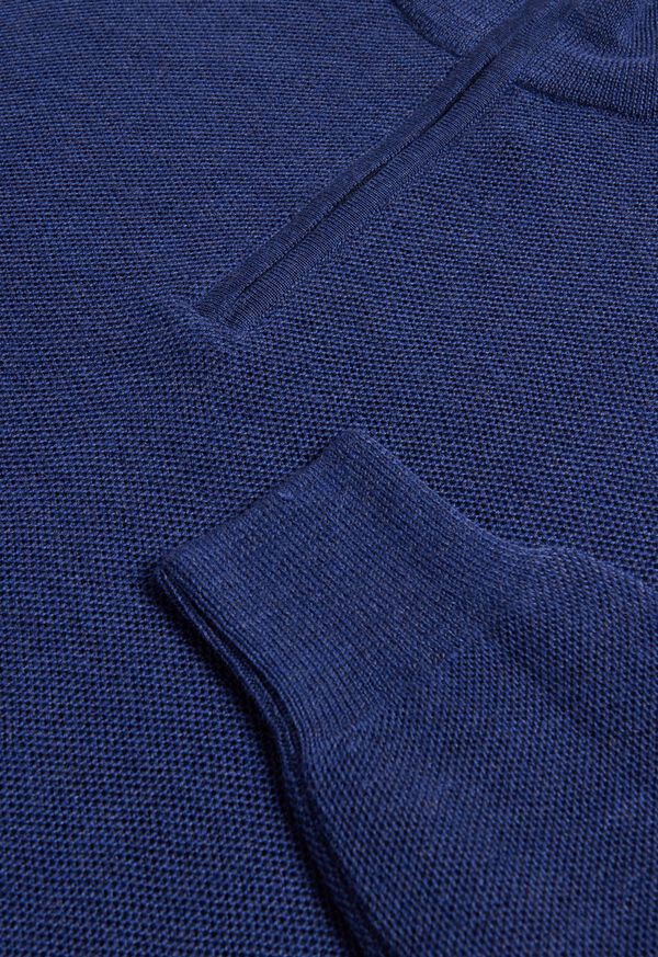 Paul Stuart Merino Wool Quarter Zip Pullover, image 2