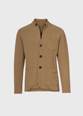 Paul Stuart Washed Boucl&eacute; Knit Jacket