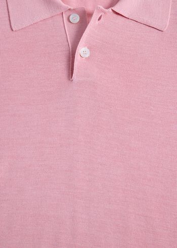 Paul Stuart Short Sleeve Silk Polo