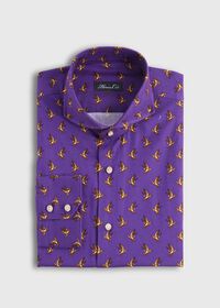 Paul Stuart Printed Geese Brushed Cotton Shirt, thumbnail 1