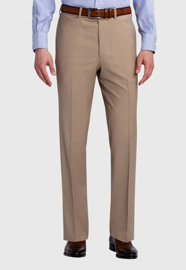 Paul Stuart Plain Front Wool Trouser, image 1