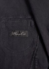 Paul Stuart Black Linen Suit, thumbnail 4