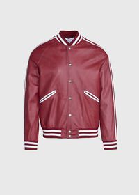 Paul Stuart Crimson Bomber Jacket, thumbnail 1