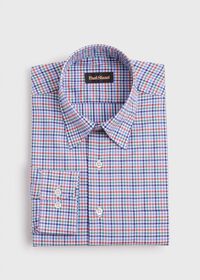 Paul Stuart Cotton Multi Color Check Sport Shirt, thumbnail 1