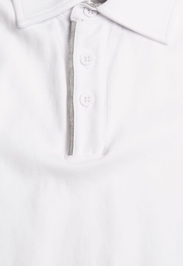 Paul Stuart Pima Cotton Short Sleeve Polo, image 2
