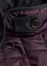 Paul Stuart Nylon Quilted Vest with Piping, thumbnail 14
