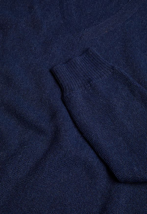 Paul Stuart Classic Alpaca Links V-Neck Sweater, image 2