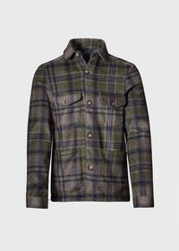Paul Stuart Printed Overshirt, thumbnail 1