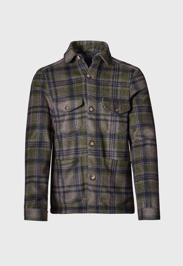 Paul Stuart Printed Overshirt, image 1