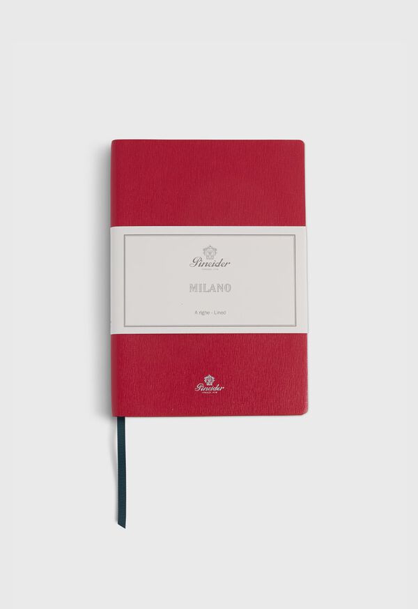 Paul Stuart Pineider Milano Medium Leather Notebook, image 1