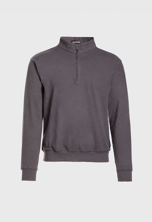 Paul Stuart Micro Fleece Quarter Zip Pullover, image 1