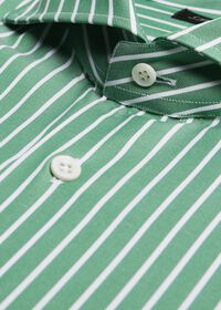Paul Stuart Oxford Wide Stripe Dress Shirt, thumbnail 4