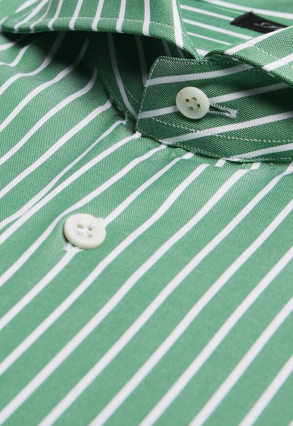 Paul Stuart Oxford Wide Stripe Dress Shirt, image 4
