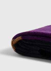Paul Stuart Wool Colorblock Boot Sock, thumbnail 2