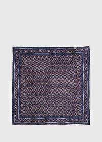 Paul Stuart Vintage Silk Pocket Square, thumbnail 2