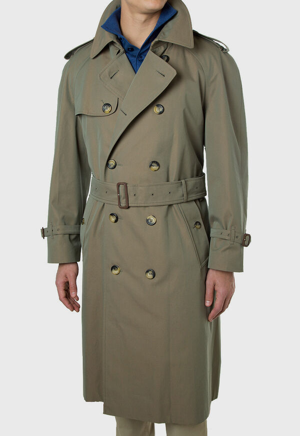 Paul Stuart Double Breasted Classic Trench, image 5