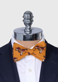 Paul Stuart Wool and Cashmere Pheasant Print Bow tie, thumbnail 2