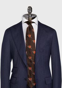Paul Stuart Foxhead Silk Tie, thumbnail 2