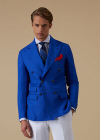 Paul Stuart Mohair & Silk Double Breasted Jacket, thumbnail 2