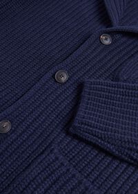 Paul Stuart Ribbed Sweater Jacket, thumbnail 2
