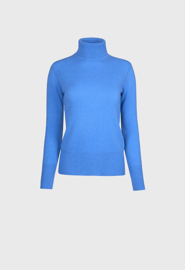 Paul Stuart Classic Single Ply Cashmere Turtleneck, image 1
